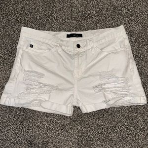 KanCan White Shorts